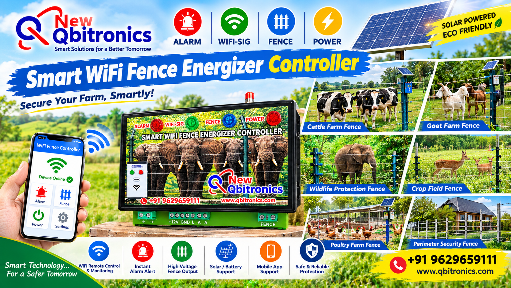 Smart Fence Energizer Controller